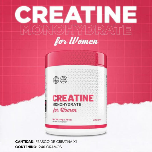 GLUTEPRO - CREATINA PARA MUJER