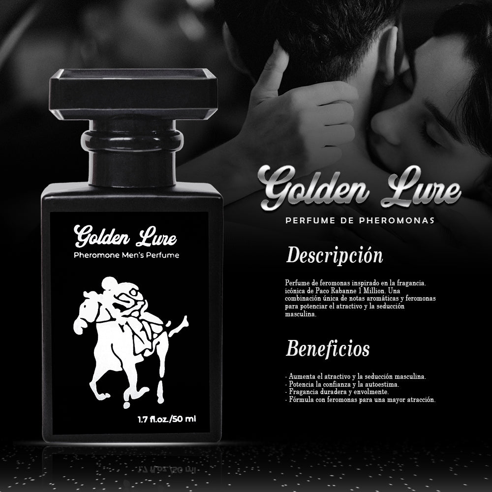 GOLDEN LURE - PERFUME CON FEROMONAS PARA HOMBRE